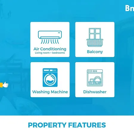 Balcony & Ac Appartement